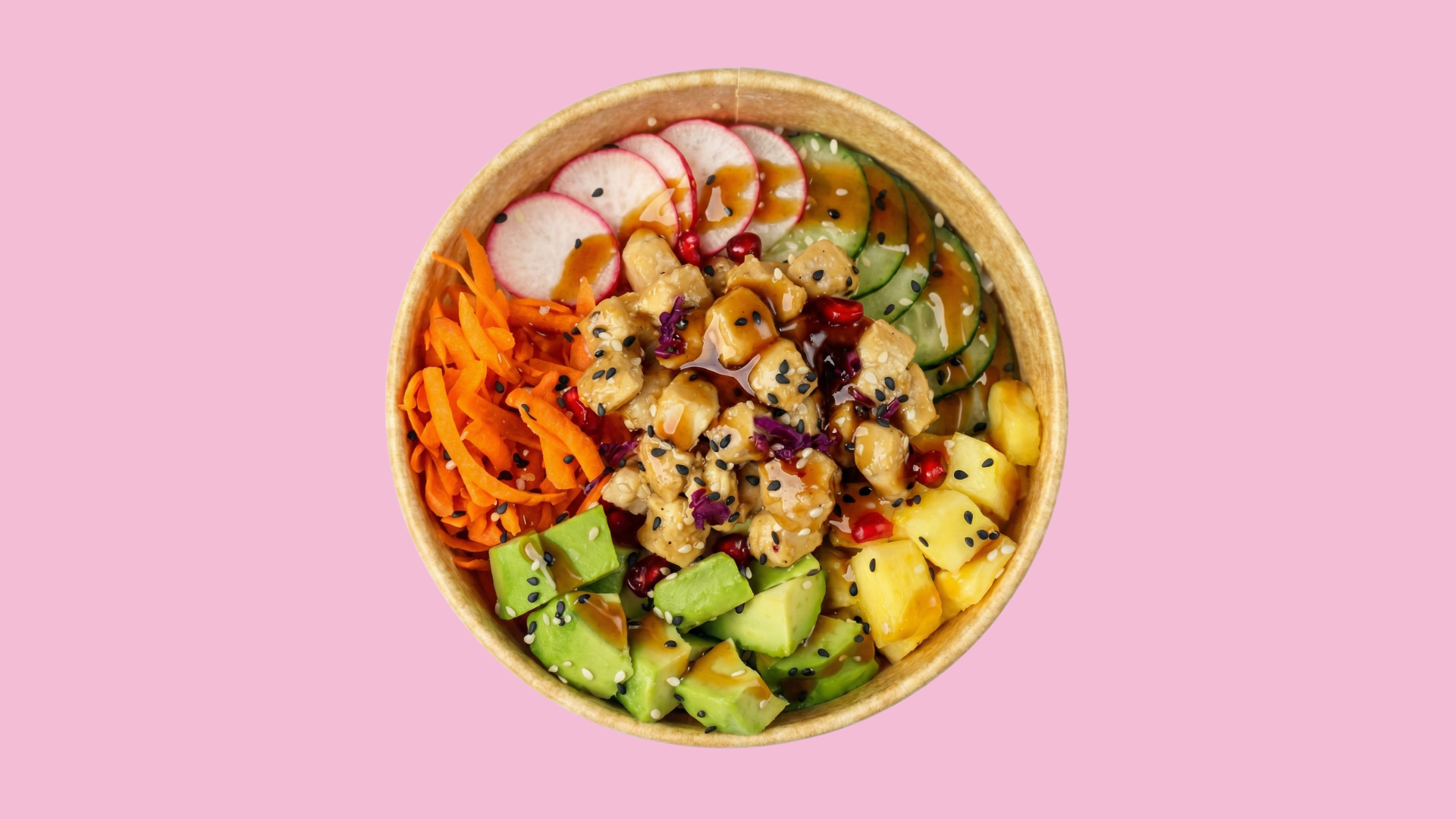 Teriyaki Chicken Poké