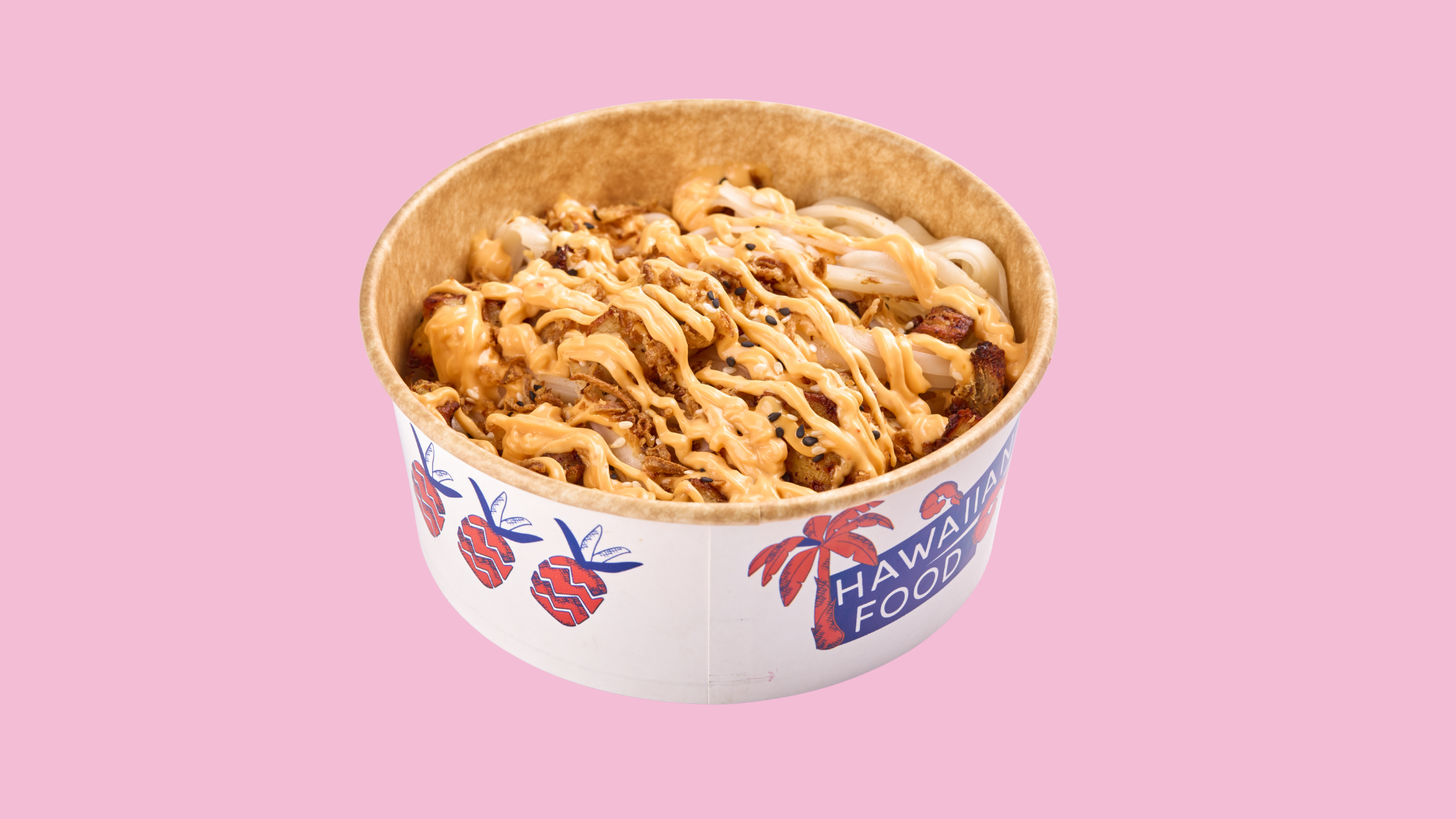 Spicy Mayo Noodles with Chicken